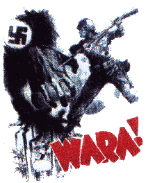 Wara! - polski plakat z 1939 r.